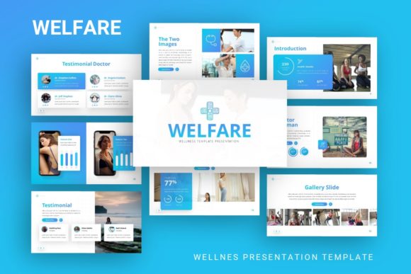Designing Impactful Welfare Narratives with the Welfare Presentation Template