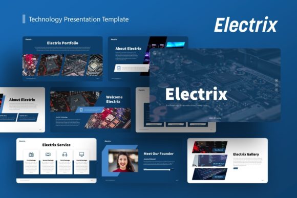 Electrix: A Versatile PowerPoint Presentation Template