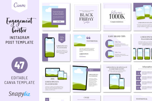 Engagement Booster Instagram Template Guide