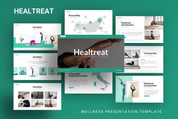 Introducing Healtreat: A Comprehensive Guide to the Wellness Presentation Template