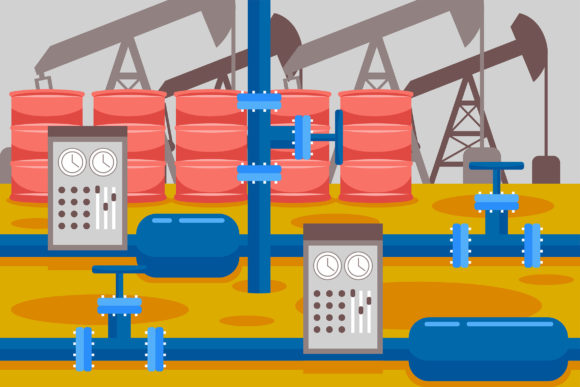 Maximizing Visual Communication with Oil Industry Vector Illustration 01 Assets