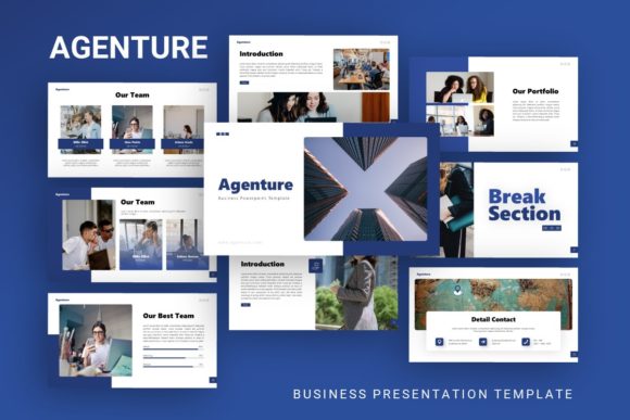 Presentation Template - Agenture: A Practical Tool for Modern Visual Communication