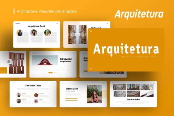 Presentation Template - Arquitetura: A Strategic Asset for Professional Communication
