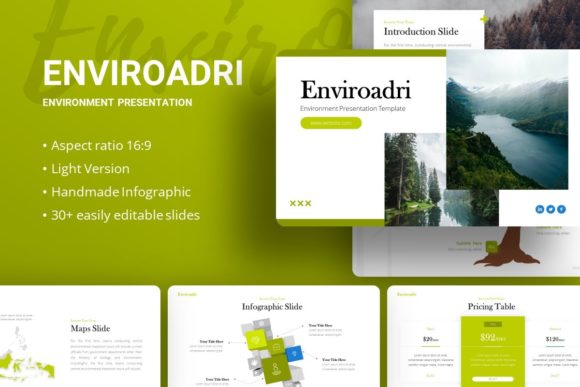 Presentation Template - Enviroadri: Elevating Professional Visual Communication