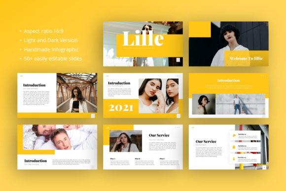 Presentation Template - Lilie: Elevating Visual Communication for Modern Professionals