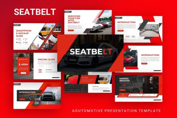 Presentation Template - Seatbelt: Streamlining Visual Communication Workflows