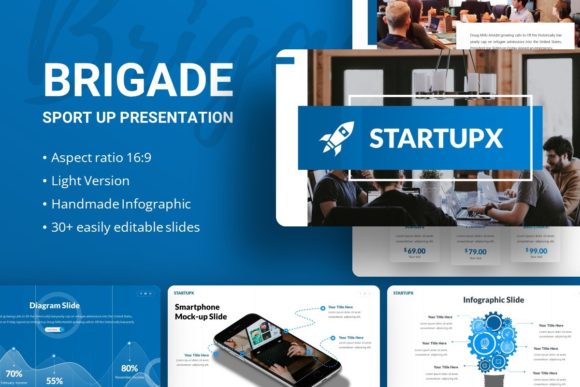 Presentation Template - Startupx: A Practical Guide for Modern Pitch Decks